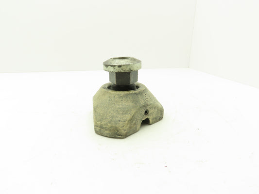 Heavy Duty Cast Iron Machine Leveling Feet Screw Leveler Pad 4.5-5.5"H