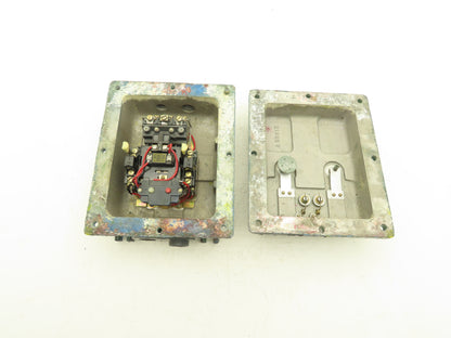 Allen Bradley 71A288 Vintage Size 1 Motor Starter Explosion Proof Enclosure