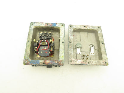 Allen Bradley 71A288 Vintage Size 1 Motor Starter Explosion Proof Enclosure