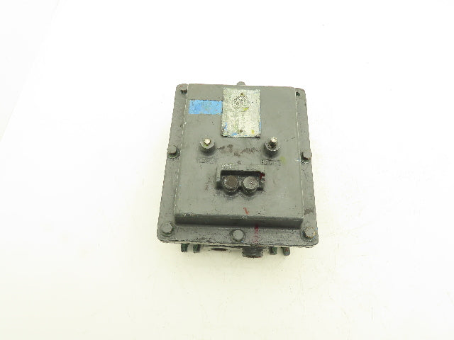 Allen Bradley 71A288 Vintage Size 1 Motor Starter Explosion Proof Enclosure