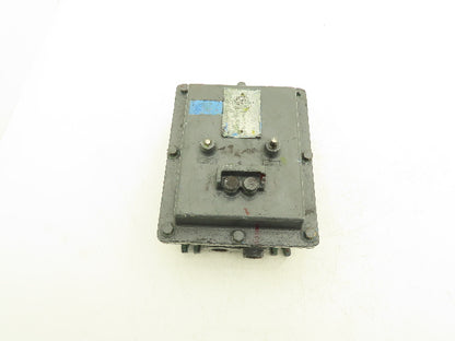Allen Bradley 71A288 Vintage Size 1 Motor Starter Explosion Proof Enclosure
