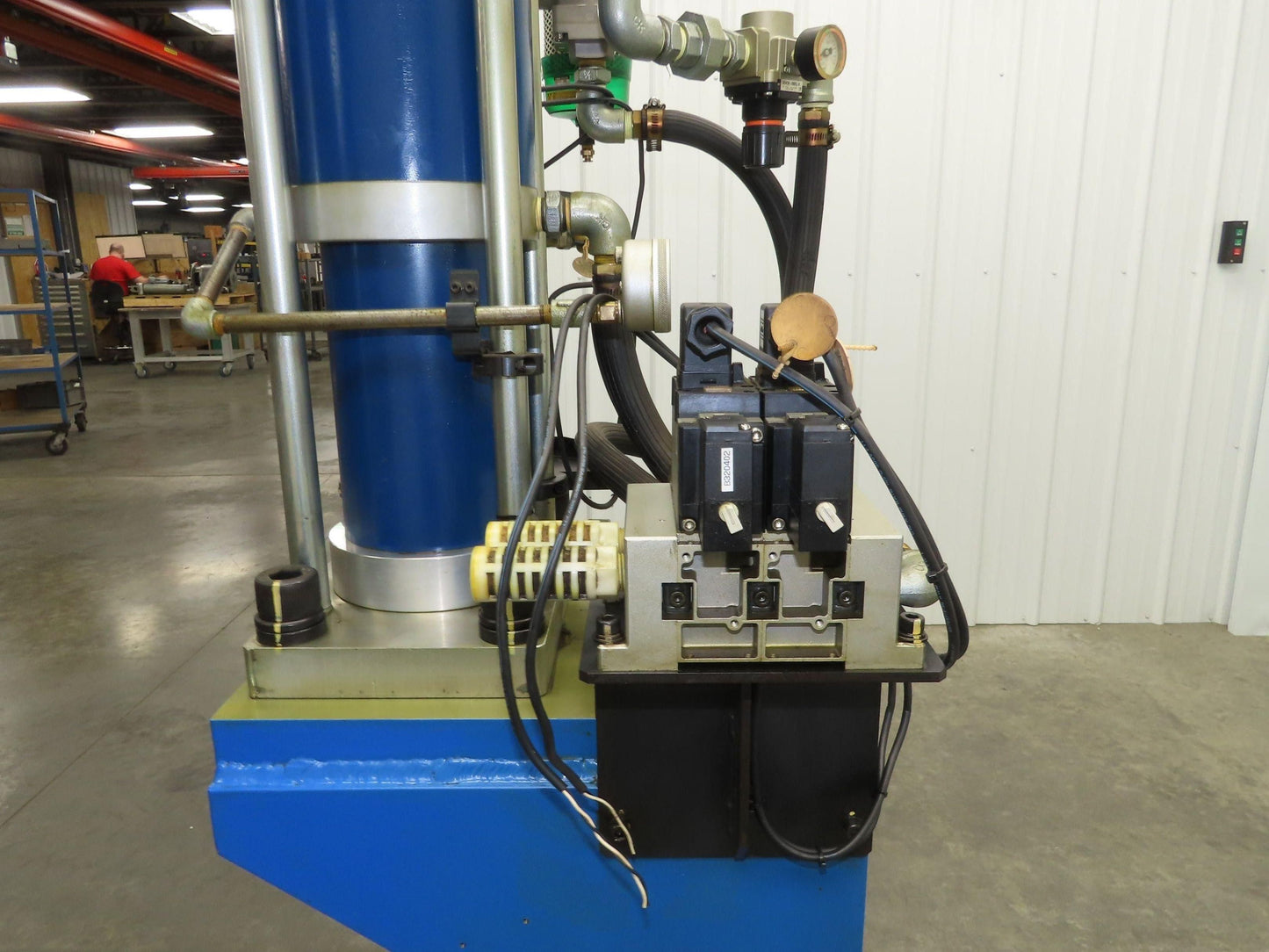 Hirotaka PCH-24-1015-V3-G Pneumatic Press 24 Ton 100mm Stroke 15mm High Thrust