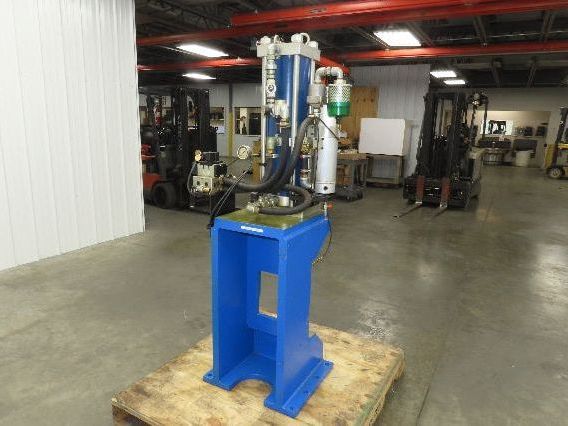 Hirotaka PCH-24-1015-V3-G Pneumatic Press 24 Ton 100mm Stroke 15mm High Thrust