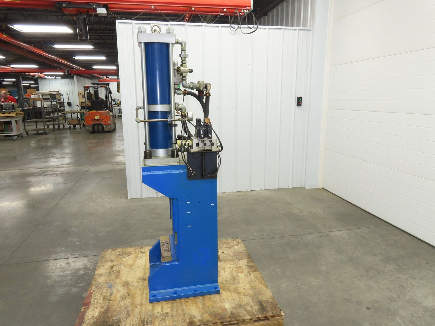 Hirotaka PCH-24-1015-V3-G Pneumatic Press 24 Ton 100mm Stroke 15mm High Thrust