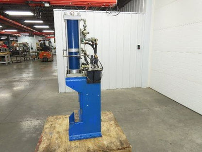 Hirotaka PCH-24-1015-V3-G Pneumatic Press 24 Ton 100mm Stroke 15mm High Thrust