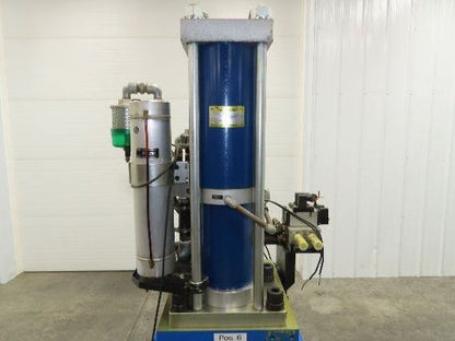 Hirotaka PCH-24-1015-V3-G Pneumatic Press 24 Ton 100mm Stroke 15mm High Thrust