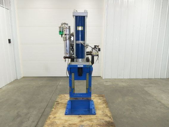 Hirotaka PCH-24-1015-V3-G Pneumatic Press 24 Ton 100mm Stroke 15mm High Thrust