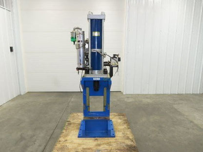 Hirotaka PCH-24-1015-V3-G Pneumatic Press 24 Ton 100mm Stroke 15mm High Thrust