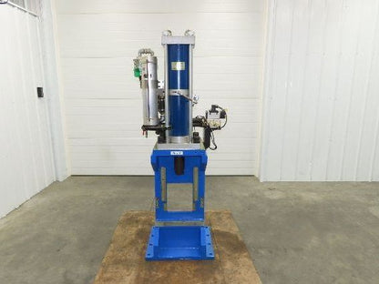 Hirotaka PCH-17-1015-V3-G Pneumatic Press 17 Ton 100mm Stroke 15mm High Thrust