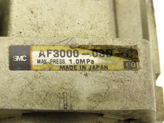 SMC AR3000/AL3000 Pneumatic Air Line Filter Regulator Lubricator Combo 3/8"