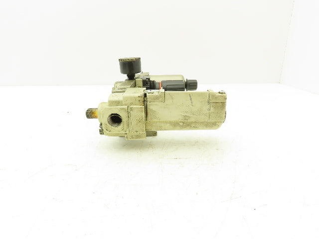 SMC AR3000/AL3000 Pneumatic Air Line Filter Regulator Lubricator Combo 3/8"