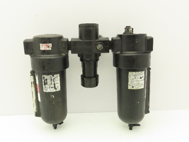 Dayton 4ZM09 Compressed Air Line Filter Regulator Lubricator Combo 3/4"npt