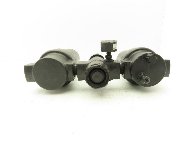 Dayton 4ZM09 Compressed Air Line Filter Regulator Lubricator Combo 3/4"npt