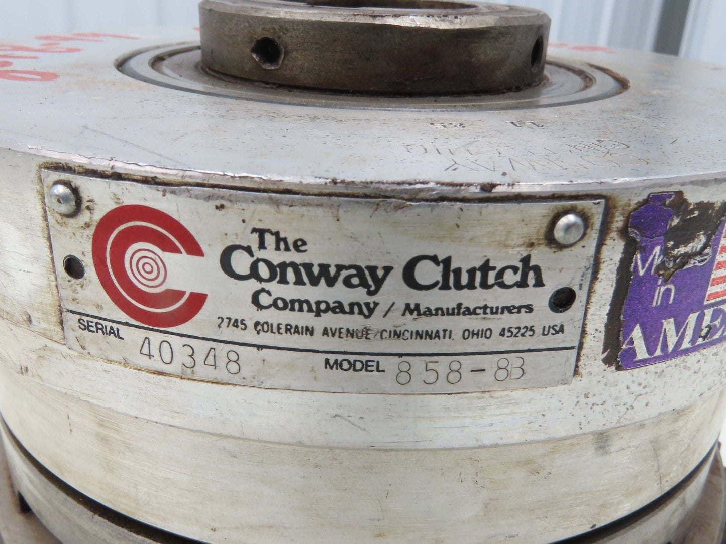 Conway Clutch 858-8B 1-15/16" Bore 6-7/16" Long Mechanically Actuated 50-Tooth