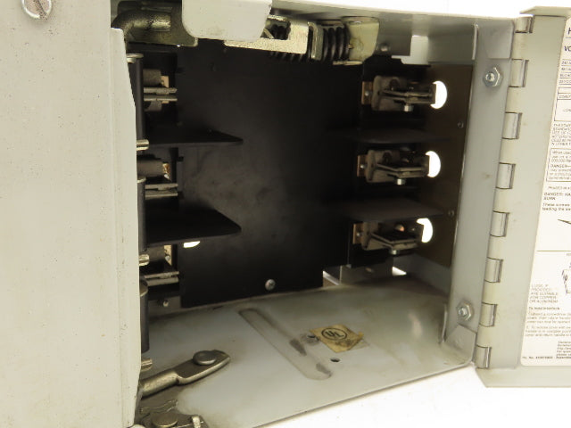 Siemens V7E3633R Vacu-Break Switch Disconnect Dual Twin 600V 100A 3Ph Fusible