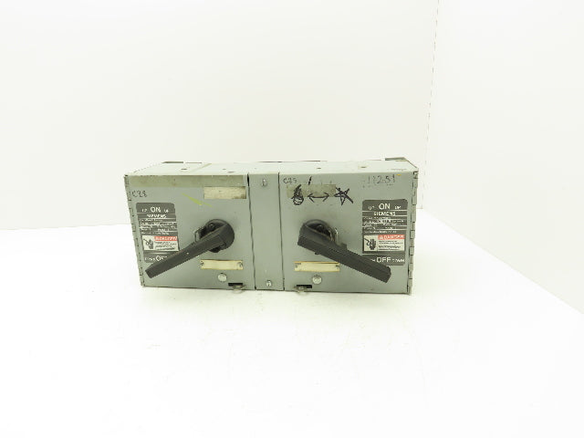 Siemens V7E3611R I-T-E Twin Vacu-Break Fusible Switch 30A 600VAC 3 Pole