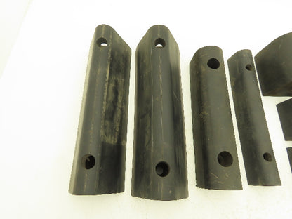 Rubber Loading Dock Bumper Hollow Solid Mixed Size Lot of 17 *READ*