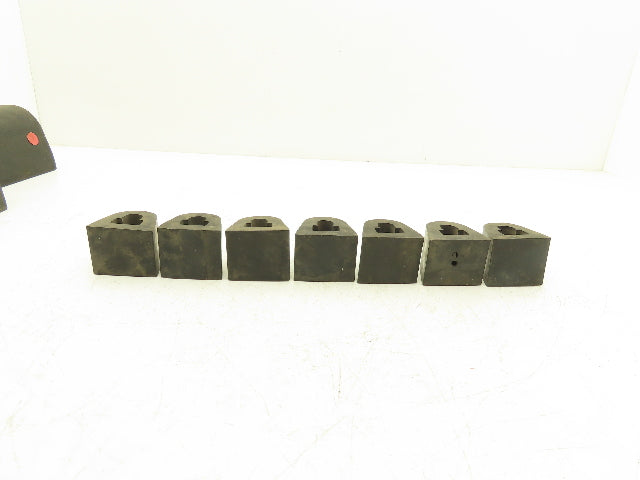 Rubber Loading Dock Bumper Hollow Solid Mixed Size Lot of 17 *READ*