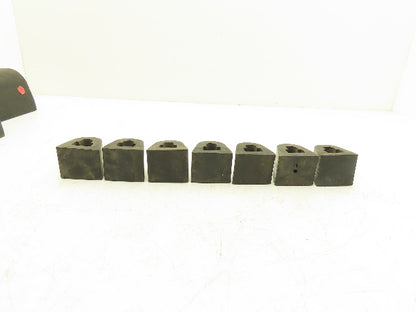 Rubber Loading Dock Bumper Hollow Solid Mixed Size Lot of 17 *READ*