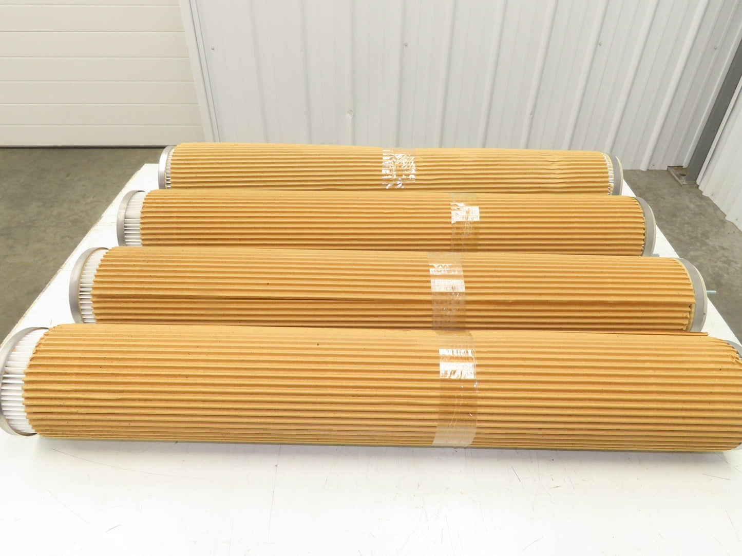 Flex-Kleen B60430 Compact Pleated Filter 36" Replacement Cartridge Lot of 4