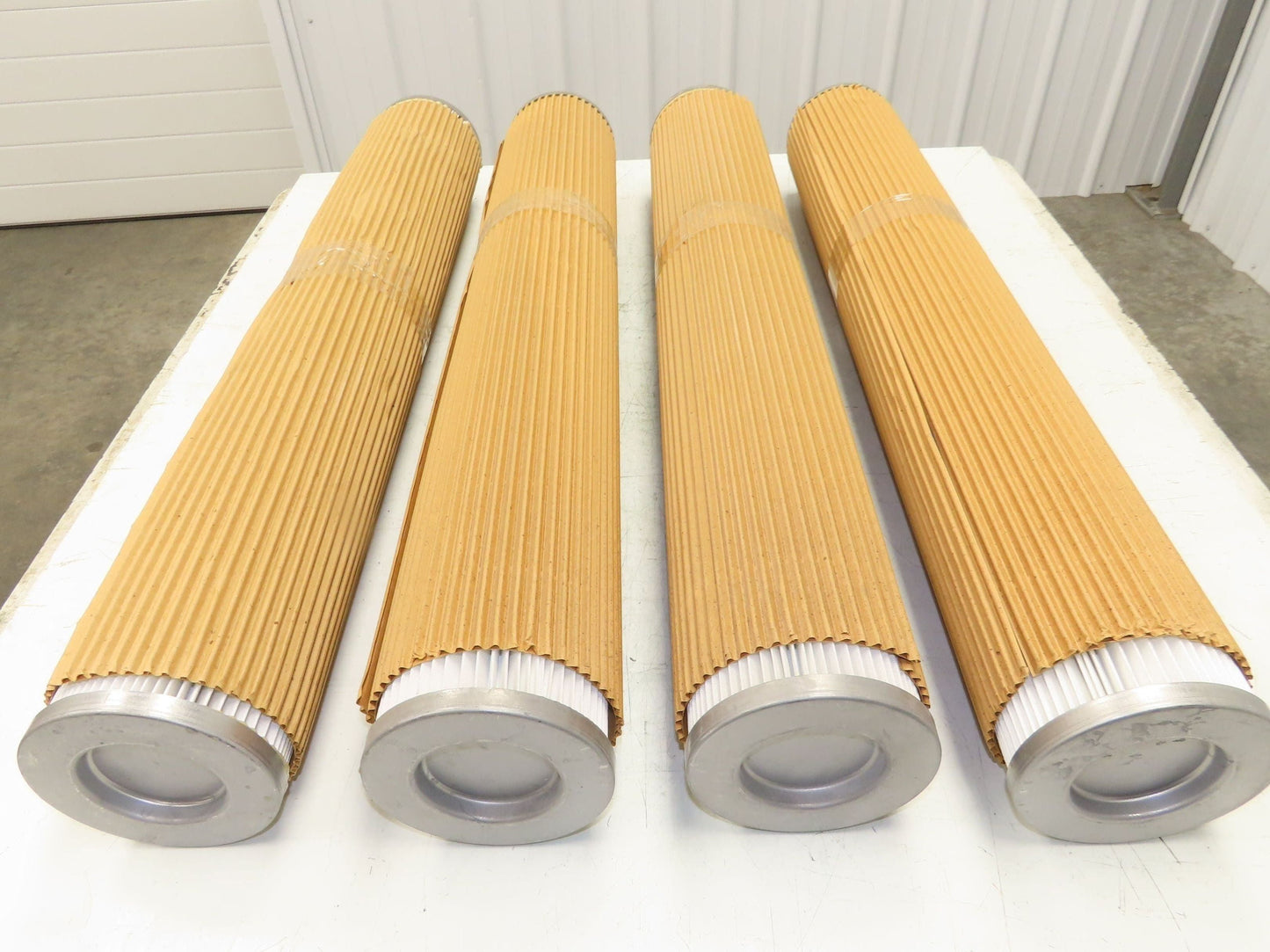 Flex-Kleen B60430 Compact Pleated Filter 36" Replacement Cartridge Lot of 4