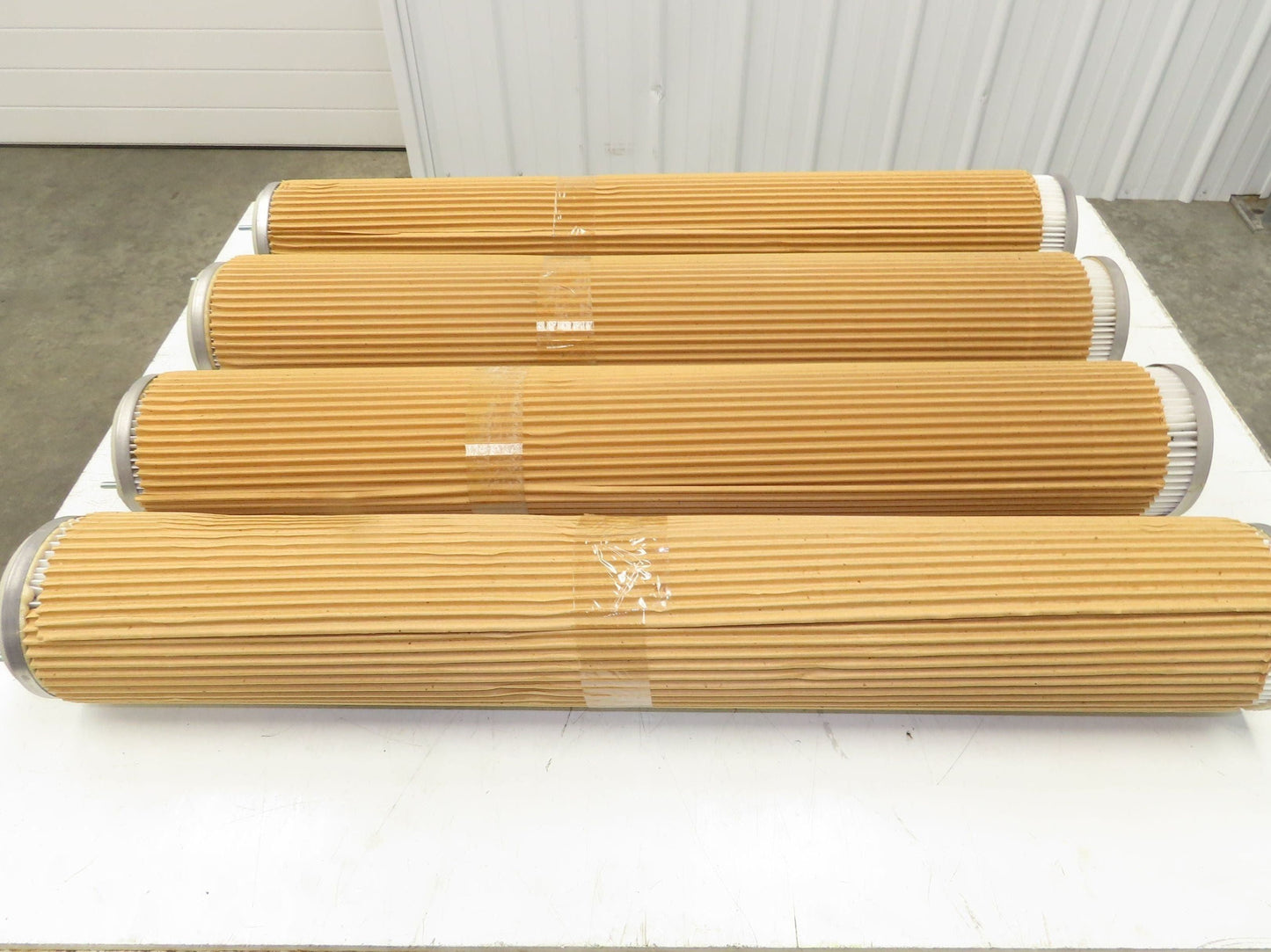 Flex-Kleen B60430 Compact Pleated Filter 36" Replacement Cartridge Lot of 4