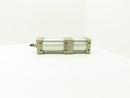 SMC NCDA1B400-0225+0225-XC  2-Stage Pneumatic Air Cylinder 4" Bore 4.5" Stroke