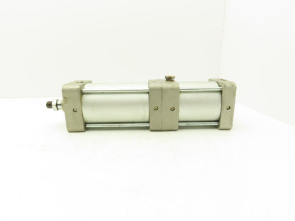 SMC NCDA1B400-0225+0225-XC  2-Stage Pneumatic Air Cylinder 4" Bore 4.5" Stroke