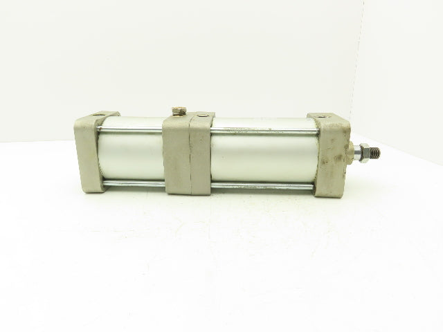 SMC NCDA1B400-0225+0225-XC  2-Stage Pneumatic Air Cylinder 4" Bore 4.5" Stroke