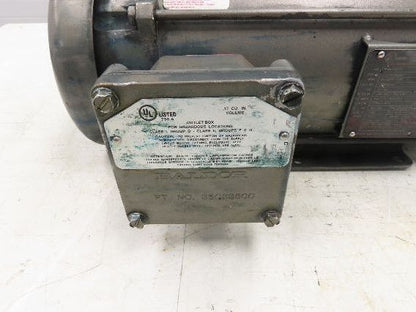 Baldor CXM14242T AC Motor Explosion Proof 2Hp 1755 RPM 230/460V 3PH 145TC