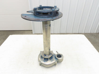 Graymills Superflo Agitator Vertical Immersion Tank Pump 1.5" NPT  -No Motor-