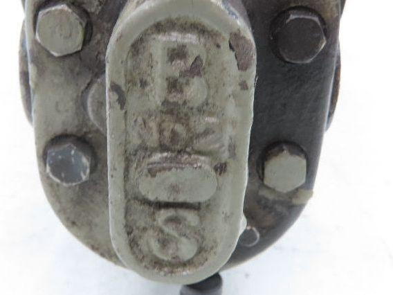 Brown & Sharp No2 Gear Pump 1/2" NPT Vintage Delco Motor 3PH 220/440V 1/2HP