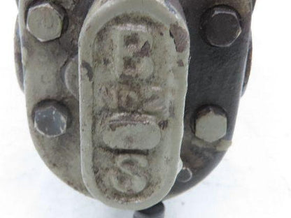 Brown & Sharp No2 Gear Pump 1/2" NPT Vintage Delco Motor 3PH 220/440V 1/2HP