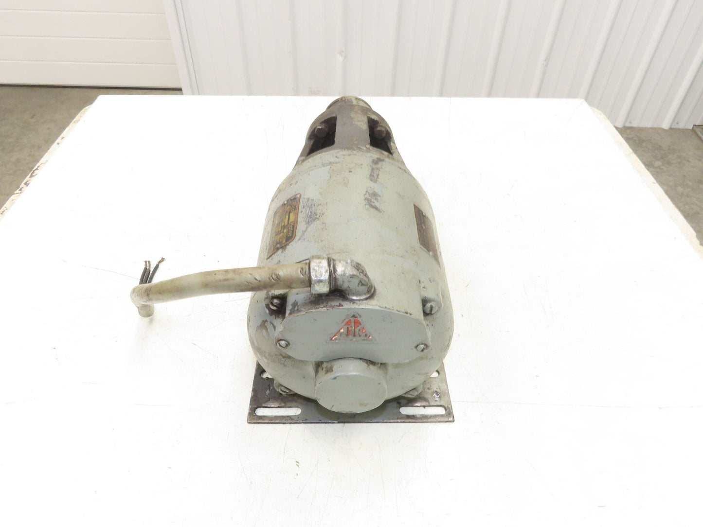 Brown & Sharp No2 Gear Pump 1/2" NPT Vintage Delco Motor 3PH 220/440V 1/2HP