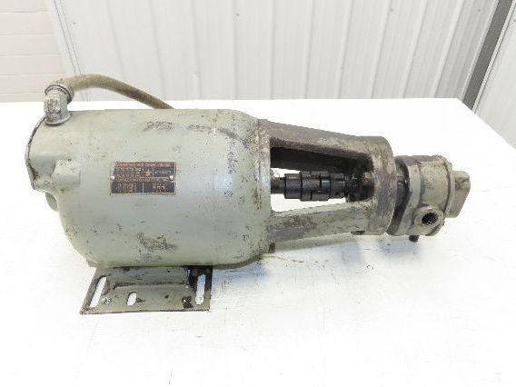 Brown & Sharp No2 Gear Pump 1/2" NPT Vintage Delco Motor 3PH 220/440V 1/2HP