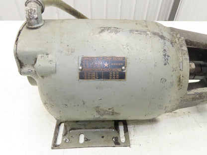 Brown & Sharp No2 Gear Pump 1/2" NPT Vintage Delco Motor 3PH 220/440V 1/2HP