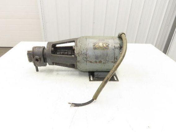 Brown & Sharp No2 Gear Pump 1/2" NPT Vintage Delco Motor 3PH 220/440V 1/2HP