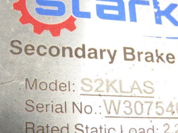 Starke S2KLAS Overspeed Secondary Brake Device 2204lb 100FPM Scaffold Protection
