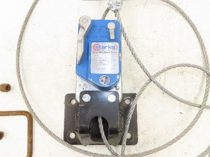 Starke S2KLAS Overspeed Secondary Brake Device 2204lb 100FPM Scaffold Protection