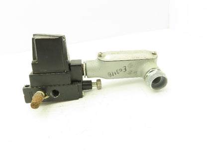 Parker GG20025B22M05 Pneumatic Solenoid Control Valve 24VDC 1/4" NPT