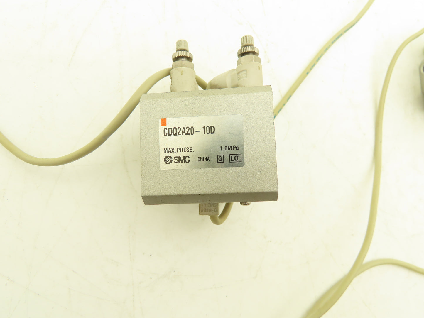 SMC CDQ2A20-10D-M9BVL Pneumatic Cylinder 20mm Bore 10mm Stroke 145 PSI Lot of 2