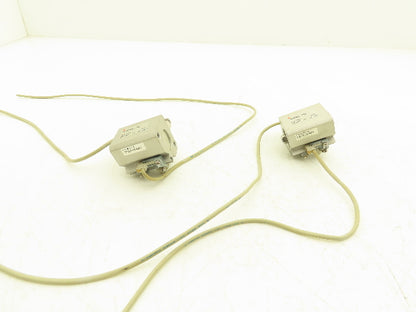 SMC CDQ2A20-10D-M9BVL Pneumatic Cylinder 20mm Bore 10mm Stroke 145 PSI Lot of 2