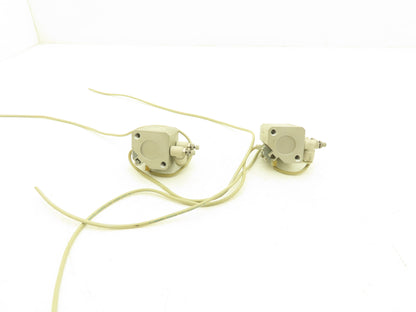 SMC CDQ2A20-10D-M9BVL Pneumatic Cylinder 20mm Bore 10mm Stroke 145 PSI Lot of 2