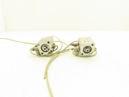 SMC CDQ2A20-10D-M9BVL Pneumatic Cylinder 20mm Bore 10mm Stroke 145 PSI Lot of 2