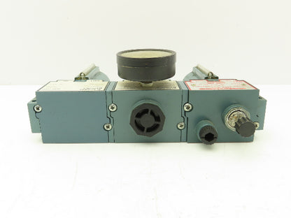 Schrader Bellows 4569-2000 Compressed Air Regulator Filter Lubricator Combo 3/4"