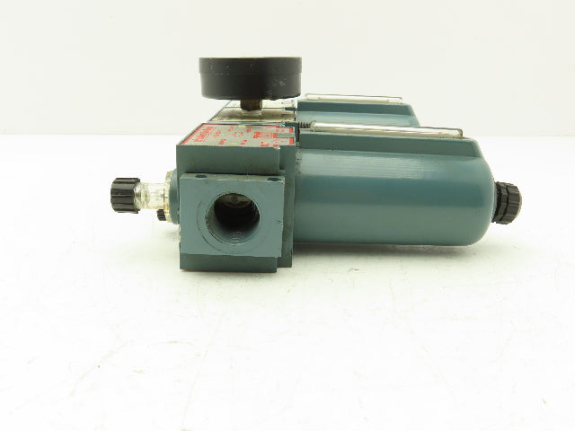 Schrader Bellows 4569-2000 Compressed Air Regulator Filter Lubricator Combo 3/4"