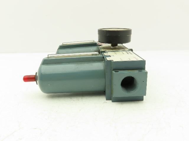 Schrader Bellows 4569-2000 Compressed Air Regulator Filter Lubricator Combo 3/4"