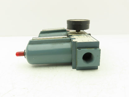 Schrader Bellows 4569-2000 Compressed Air Regulator Filter Lubricator Combo 3/4"