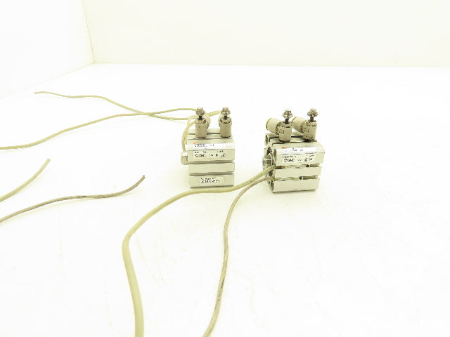 SMC CDQSB25-5D-M9BVLS Pneumatic Air Cylinder 25mm Bore 5mm Stroke 145PSI Lot of2