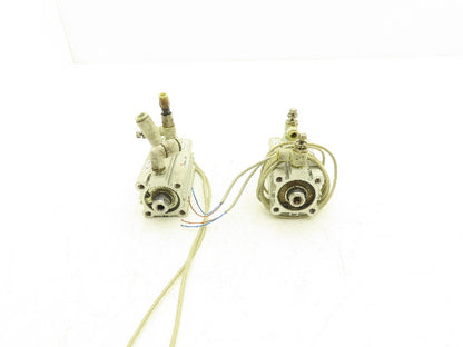 SMC CDQ2A32-50D-M9BL Pneumatic Air Cylinder 32mm Bore 50mm Stroke 145PSI Lot of2